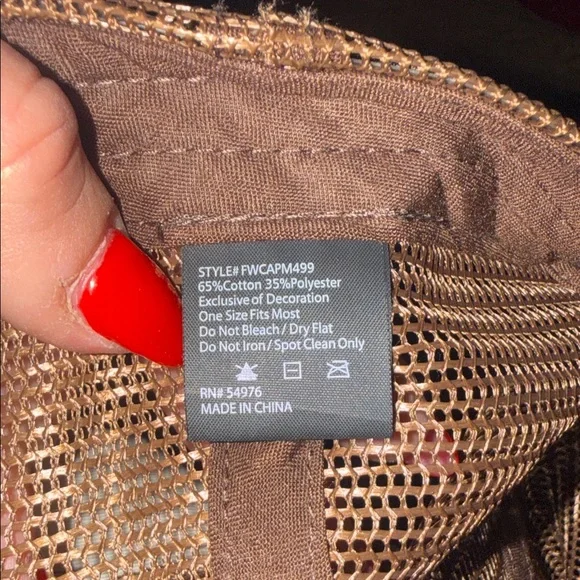 Buckle Brown and Cream Trucker Hat - Picture 4 of 7